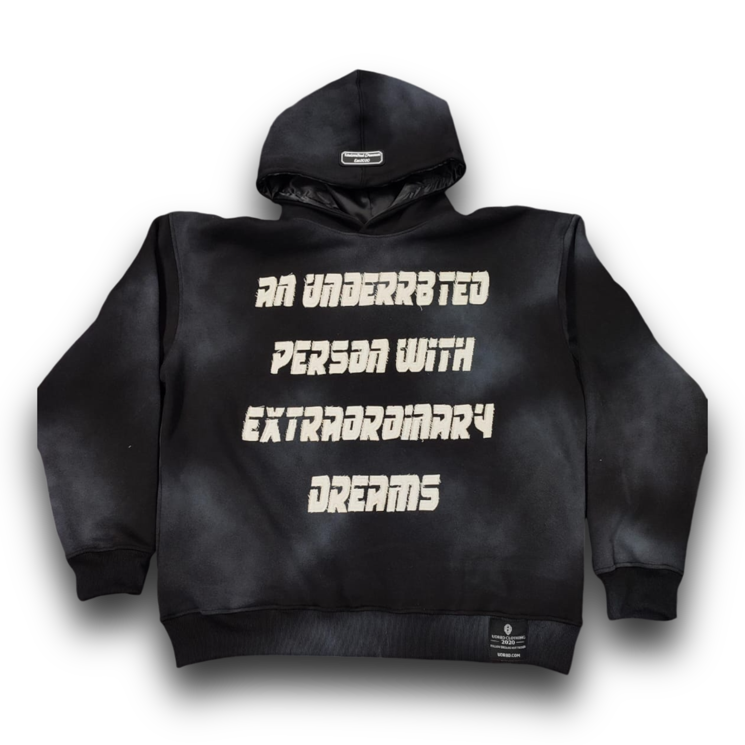 Clouded Dreams Hoodie-Black